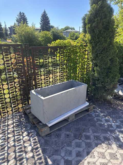Donica betonowa, daszki betonowe GAL-BET